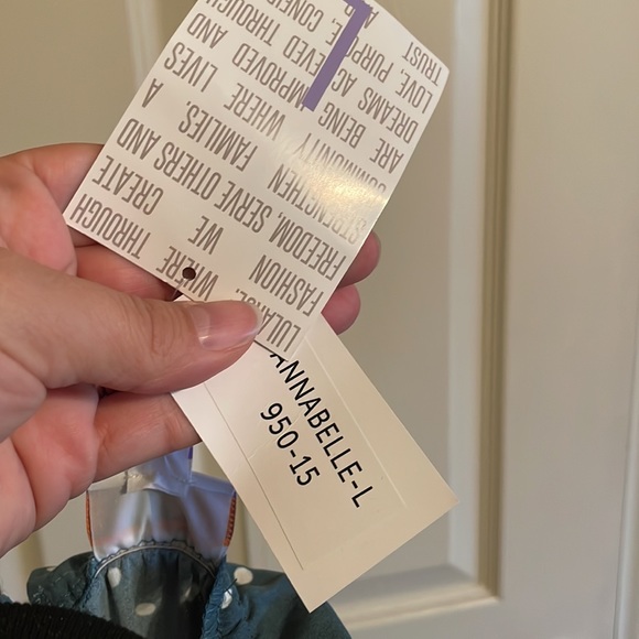 NWT LuLaRoe Annabelle size large adorable dress - Picture 4 of 4